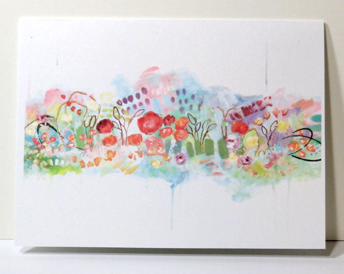 Greeting Card (Blooming Garden)
