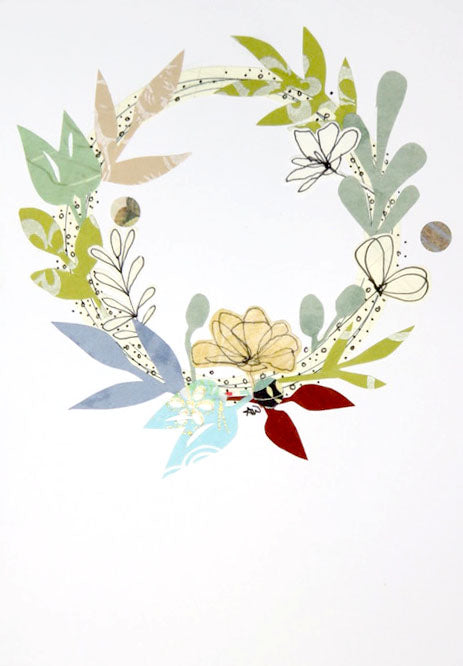 Collaged Card (W10)