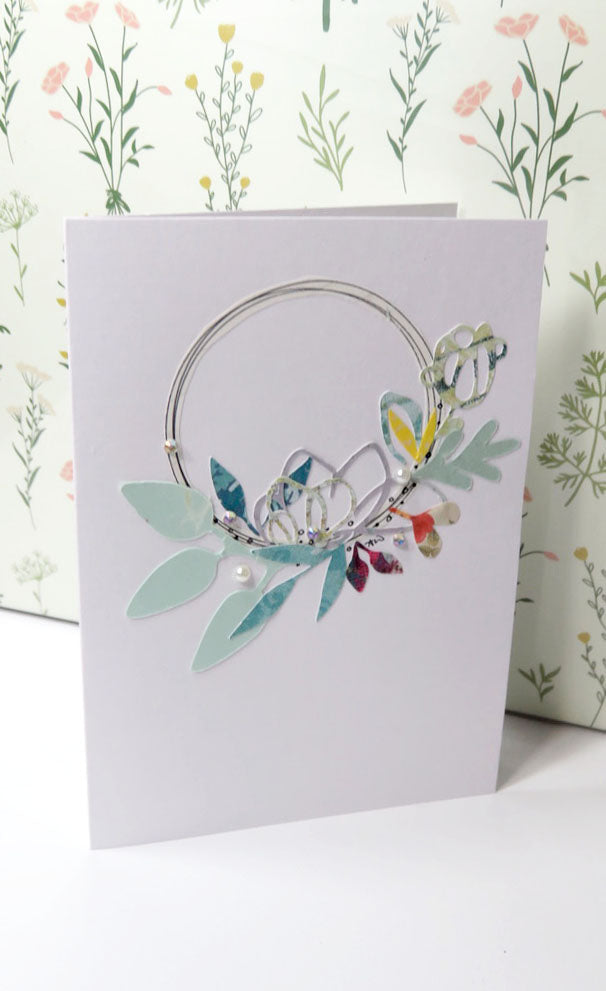Collaged Card (W12)