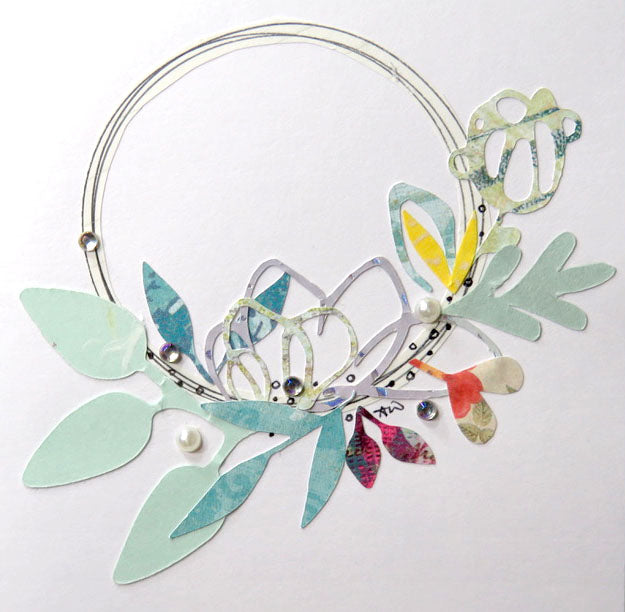 Collaged Card (W12)