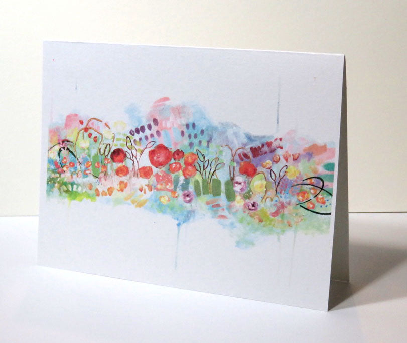 Greeting Card (Blooming Garden)