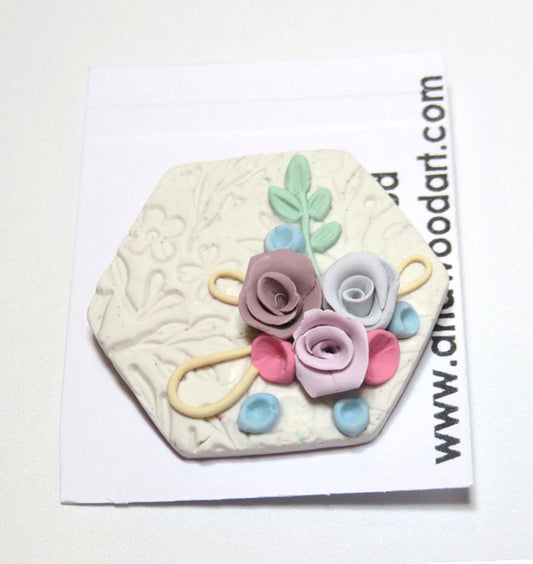 Clay Brooch (CB13)