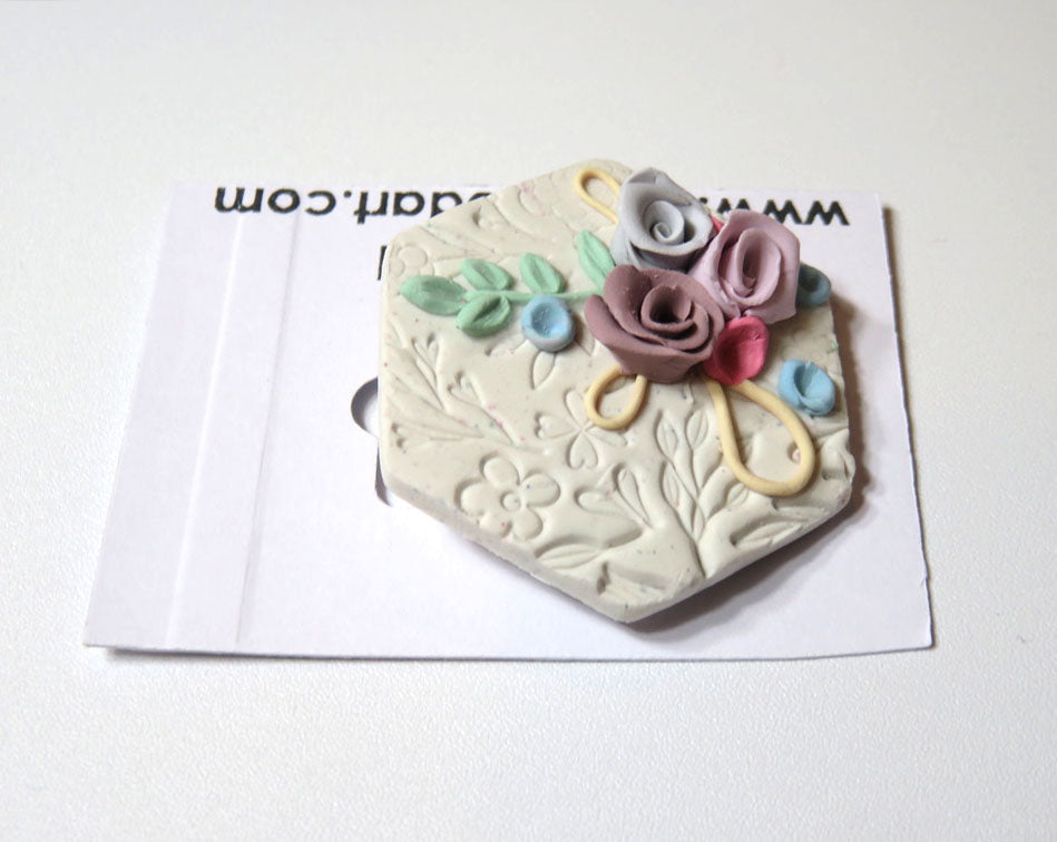 Clay Brooch (CB13)