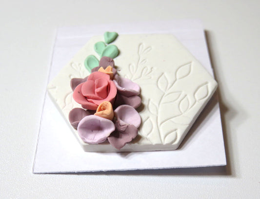 Clay Brooch (CB16)