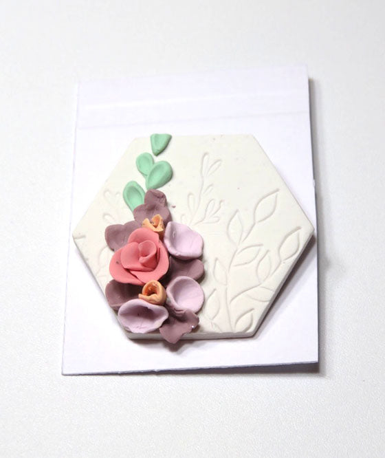 Clay Brooch (CB16)