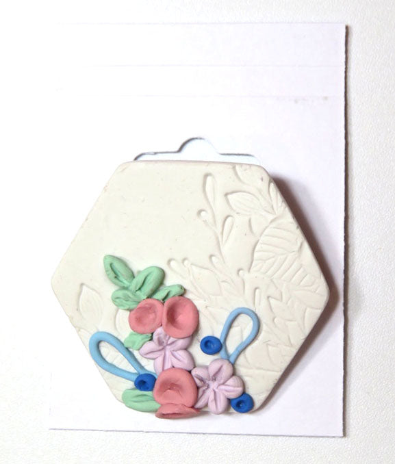 Clay Brooch (CB7)