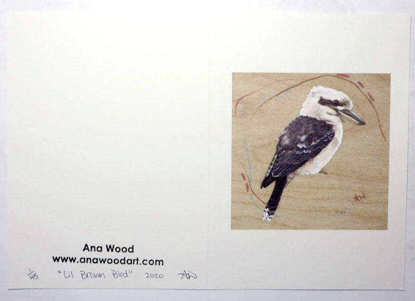 Greeting Card (Lil Brown Bird)