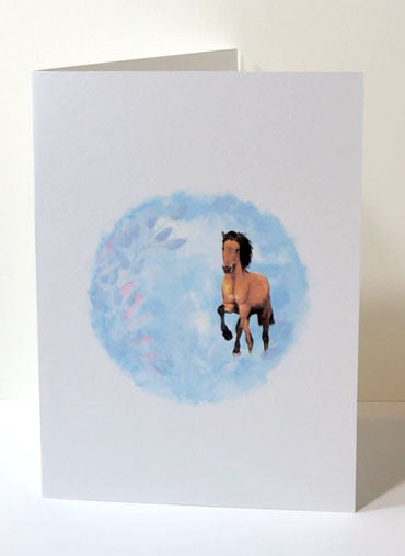 Greeting Card (Stallion Dream)