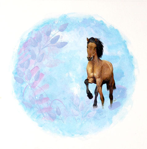 Greeting Card (Stallion Dream)